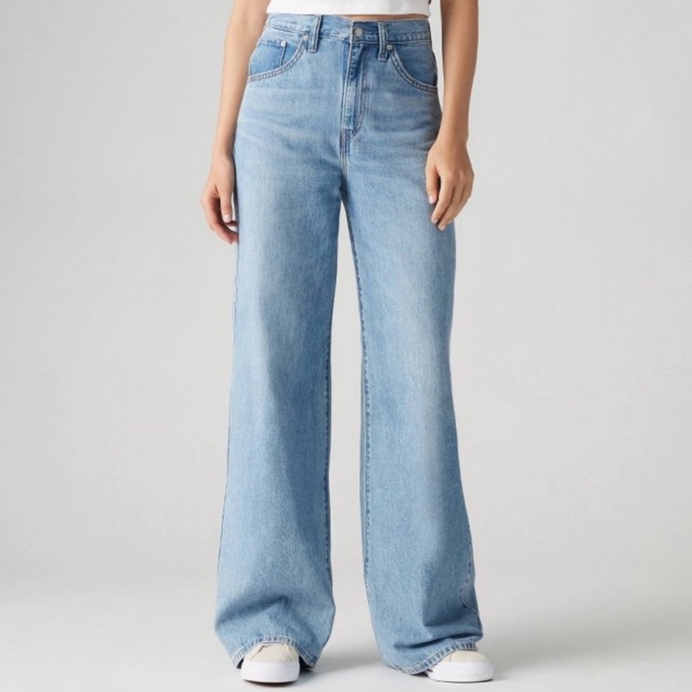 Levi's Women's Straight Leg Jeans - Light Blue